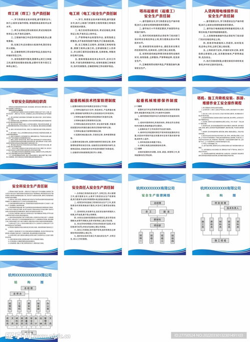 公司規章、安全制度及組織結構圖設計指南
